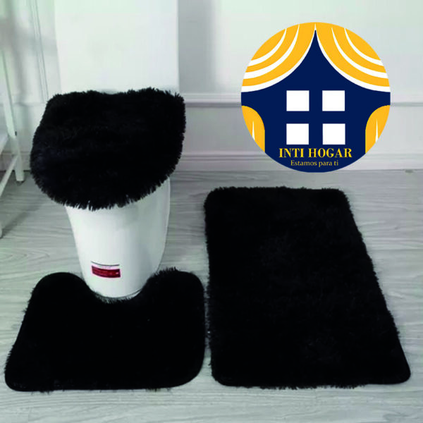 Set de Baño Alfombra Peluche